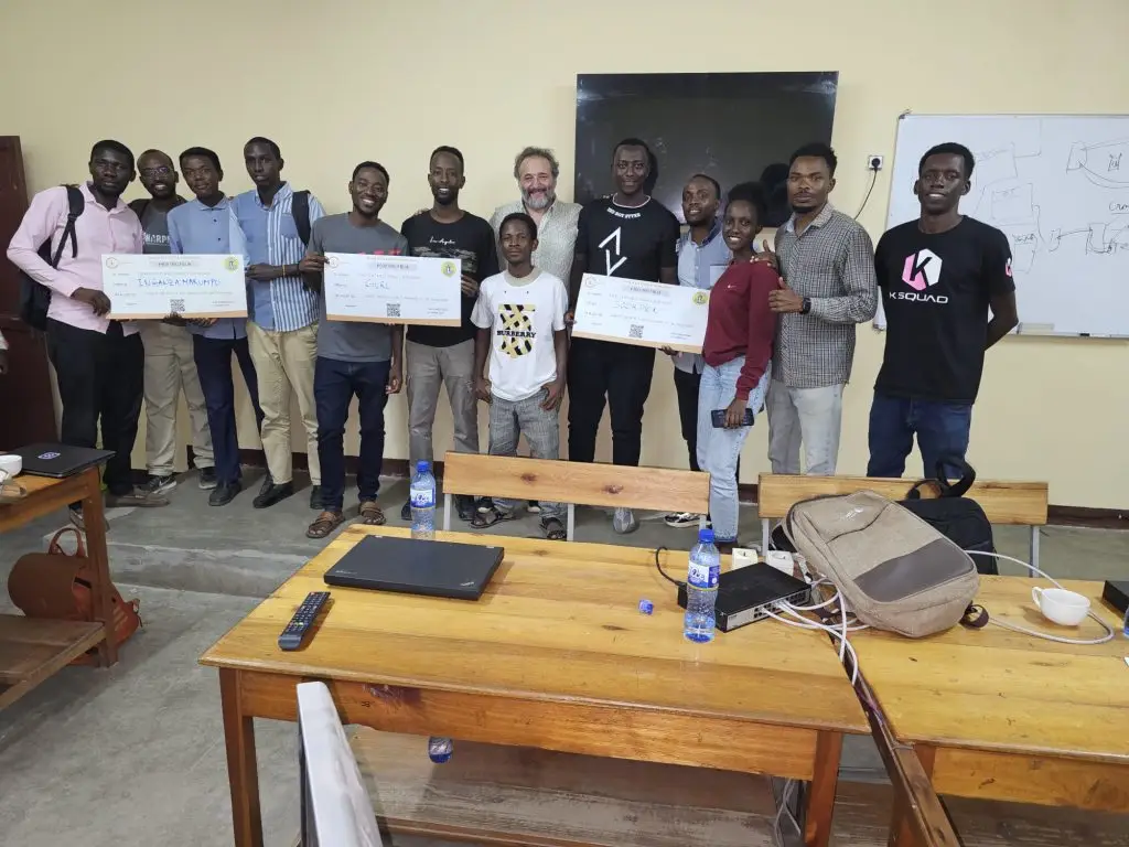 Hackathon participants