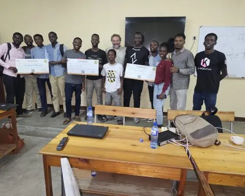 Hackathon participants